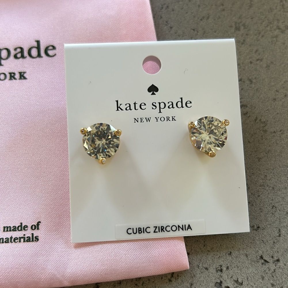 NWT Kate spade rise and shine earring studs - Picture 2 of 3